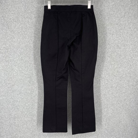 Everlane Womens Kick Crop Work Pant Size 00 Black Classic Stretch Staple NEW - Picture 3 of 12
